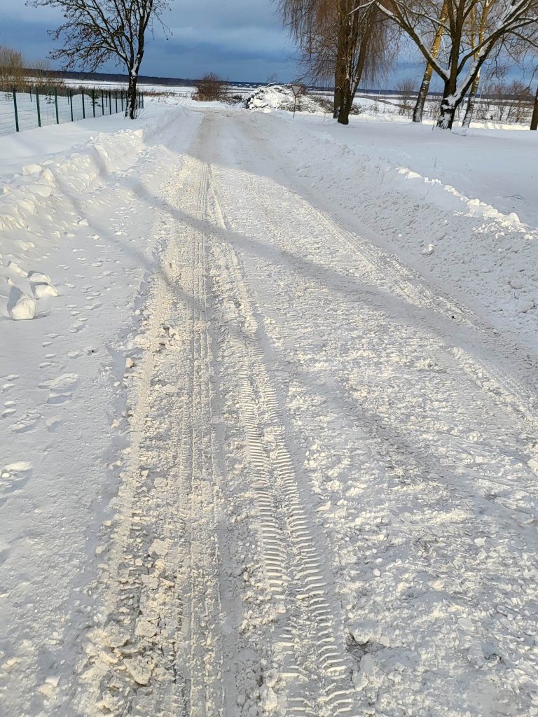 Dumblio gatvė žiemą